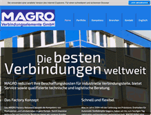 Tablet Screenshot of magro-germany.de